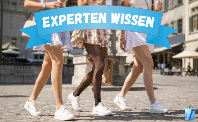 Leichte Strümpfe im Sommer