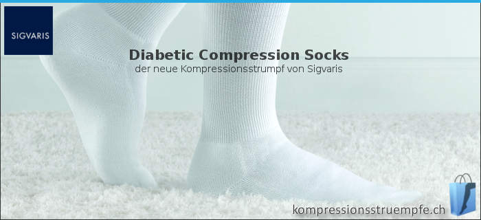 Kompressionsstrümpfe für Diabetiker von Sigvaris
