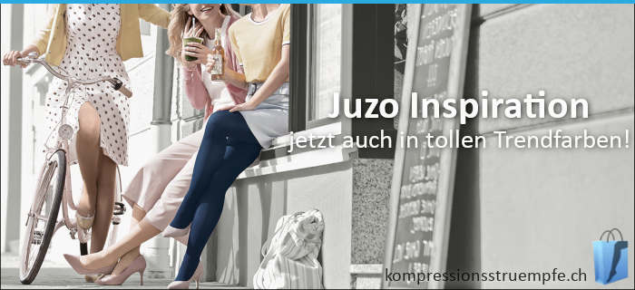 Juzo Inspiration in tollen Trendfarben