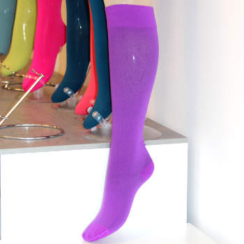 Venosan Silk Support Socks in Violet