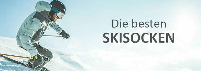 Skisocken mit Kompression