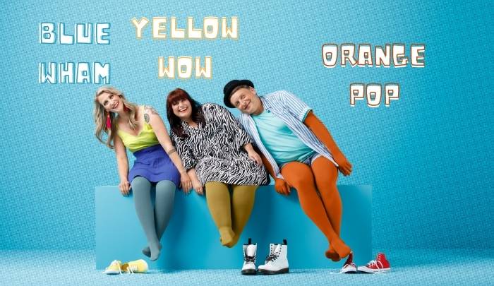 Trendfarben Blue, Yellow und Orange