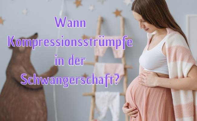 Kompressionsstrümpfe von VENOSAN® für die Schwangerschaft