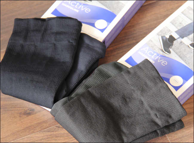 Auspacken der neuen Sigvaris Active Masculine Herrensocken für den Review