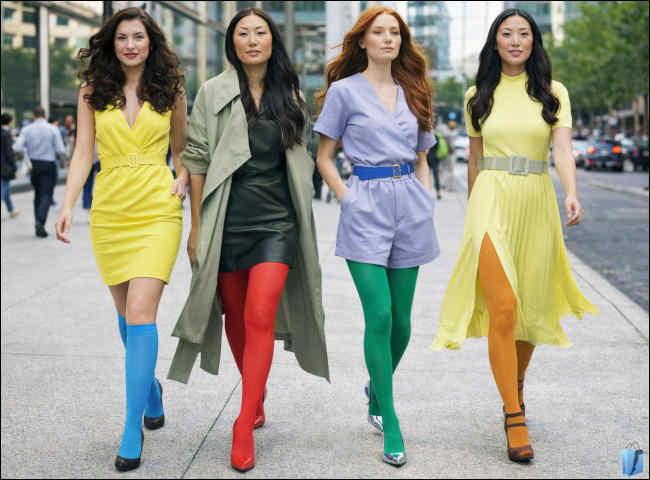 Die Style Colors das letzte Mal in Aktion! Fresh Basil, Hot Chili, Salted Caramel und Blueberry Dream